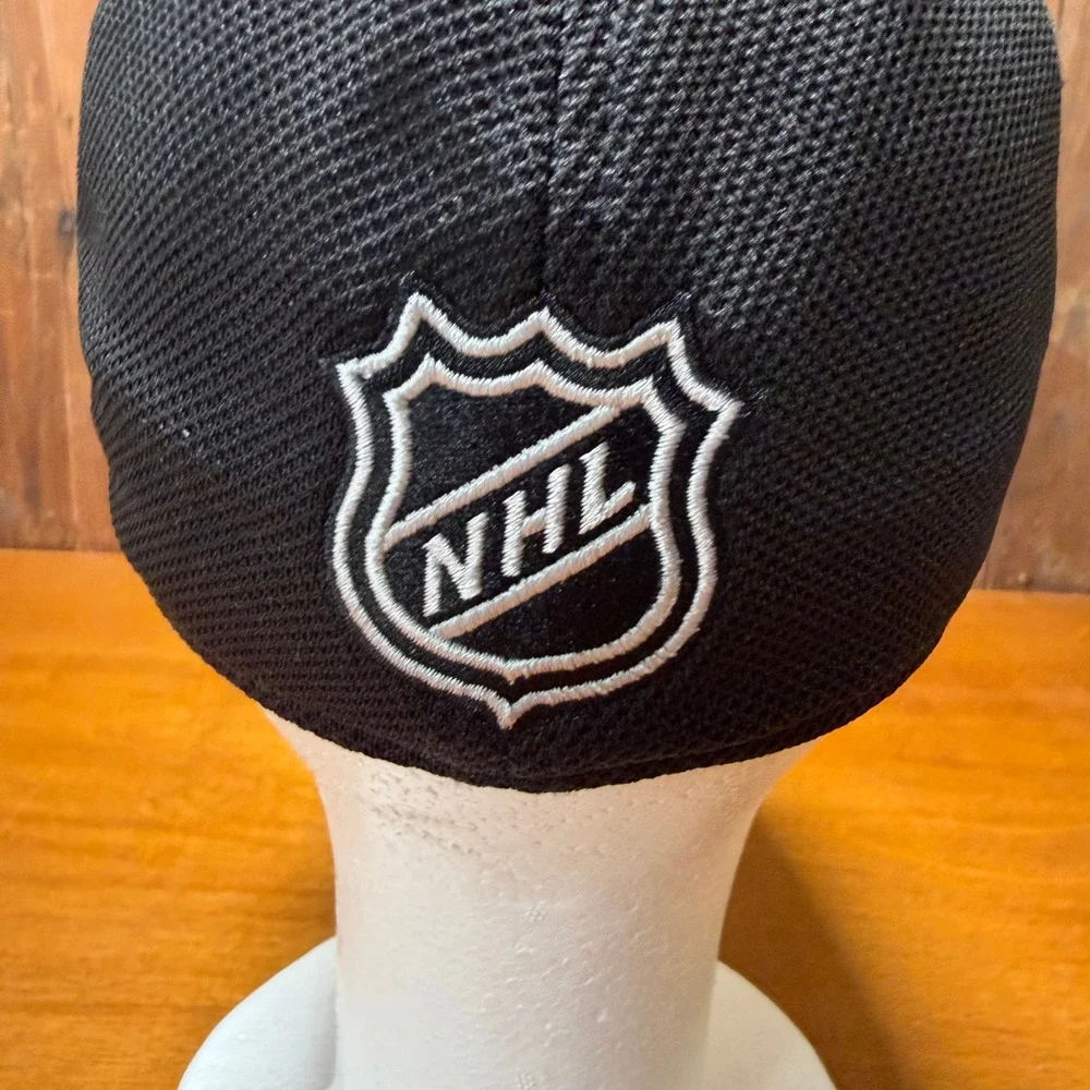 Reebok Philadelphia Flyers Hat Youth OSFM Black Orange NHL Center Ice Mesh Cap